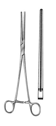 POTTS ATROMAT HEMOSTATİK KLEMP DÜZ 27CM